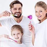 Fowecelt Toothbrush Covers - 4Pcs Electric Manual Cap for Travel & Home view 4