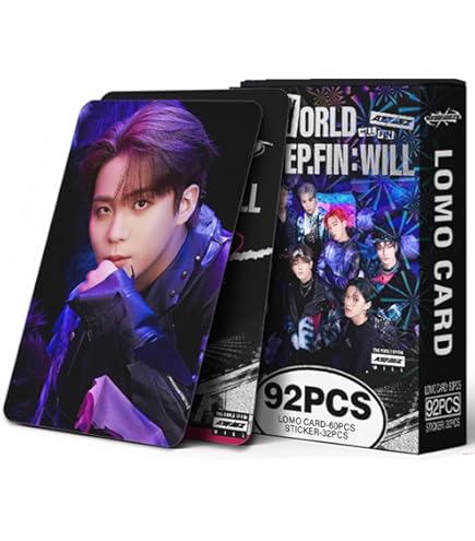 Amazon.com: Ateez K-POP Transparent Photo Cards 25pcs … : Office