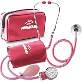 PrimaCare Medical DS-9197-PK Professional Classic Series Manual Adult Size Blood Pressure Kit, Emergency Bp kit with Stethosc