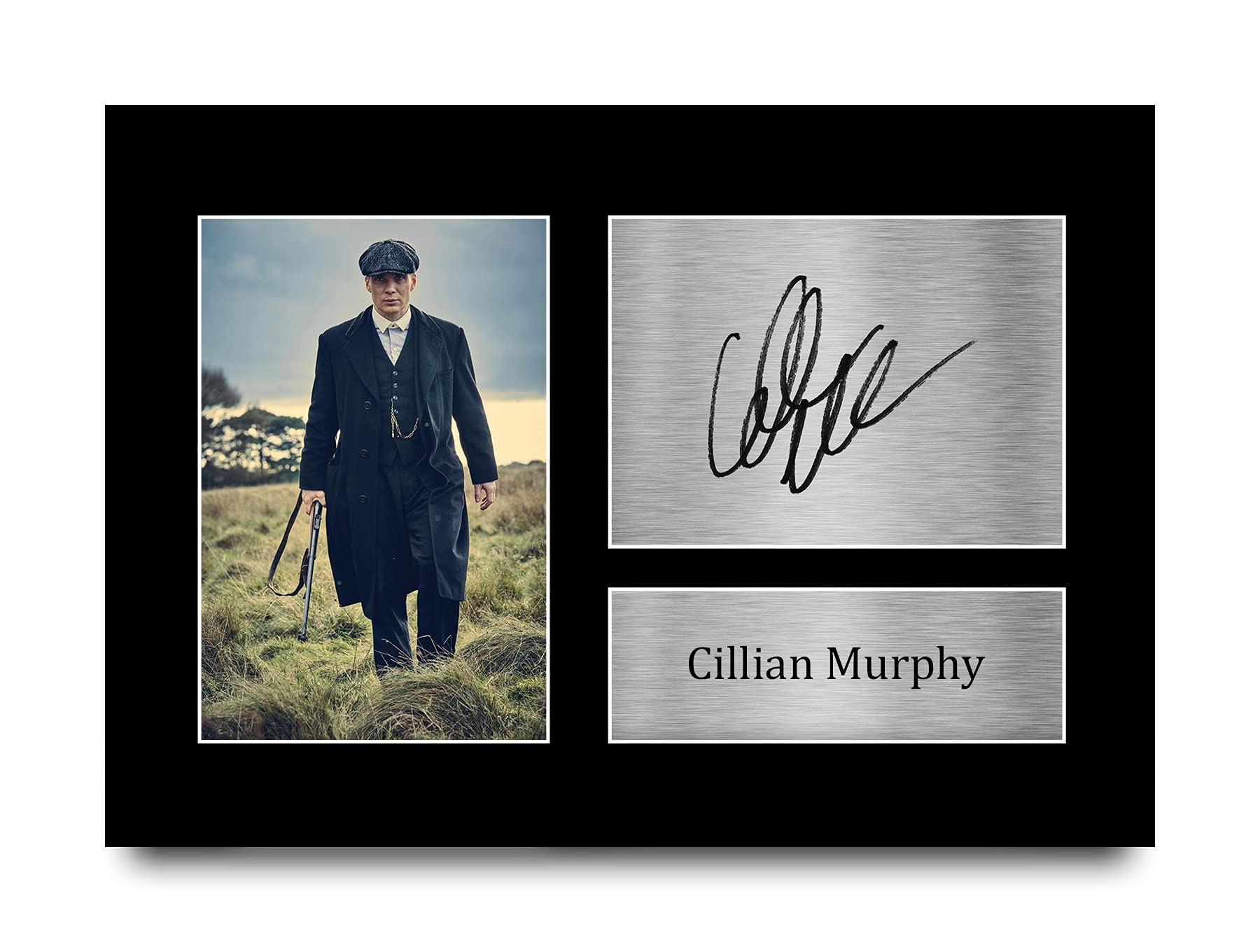 HWC Trading Cillian Murphy Gift A4 Printed Autograph Peaky Blinders Gifts Print Photo Picture Display