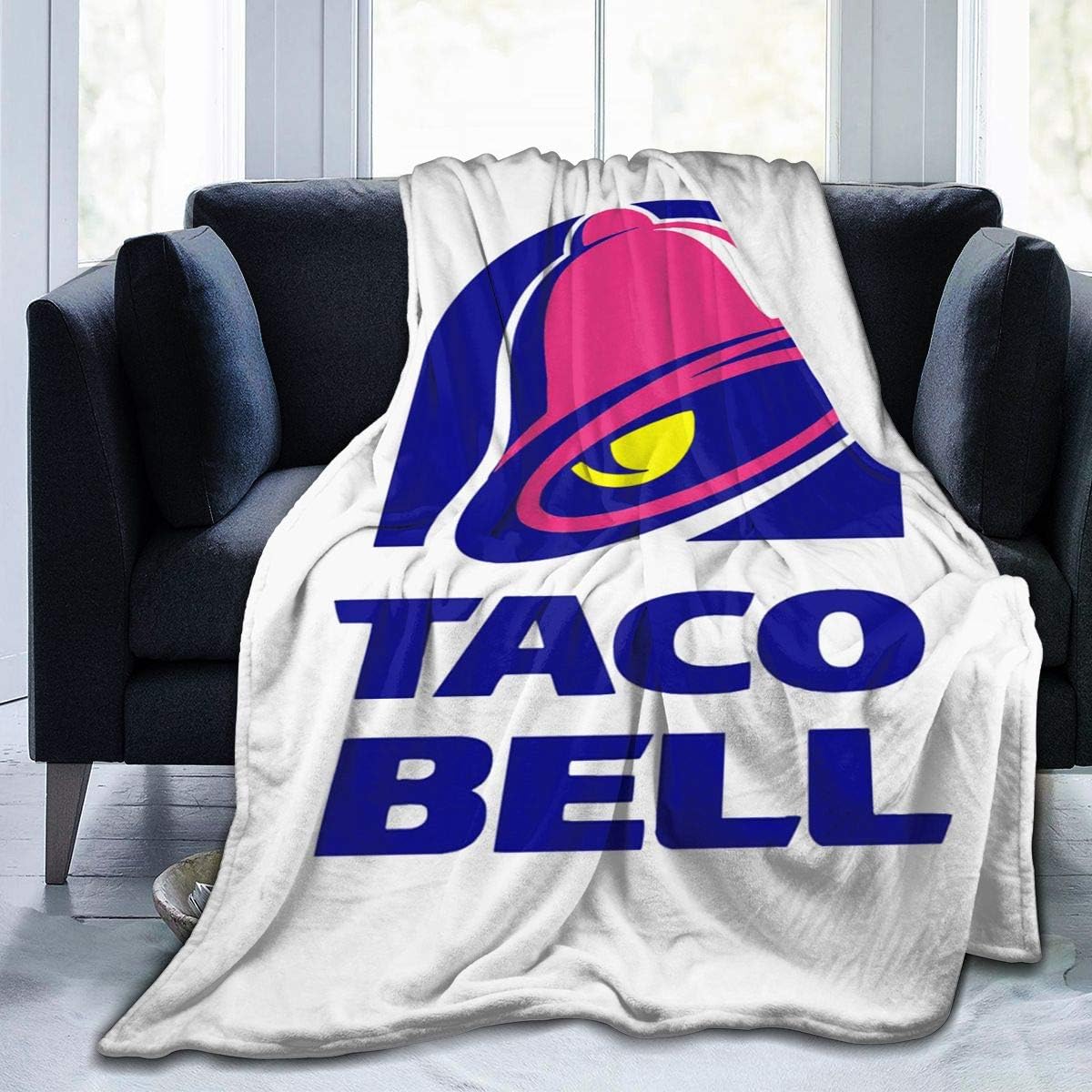 Ownspace TacoBell Blanket for Unisex Adult Novelty Throw