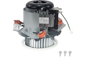HIDTAW HC21ZE123A Draft Inducer Blower Motor Compatible with Carrier, Bryant, and Payne Furnaces, Replaces HC21ZE123, HC21ZS123, J238-150-15215, J238-150-15215AT Draft Inducer Motor, Noise Reduction Design