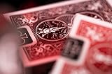 Bicycle Metalluxe Red Playing Cards 1 Deck Air Cushion Finish Professional view 4