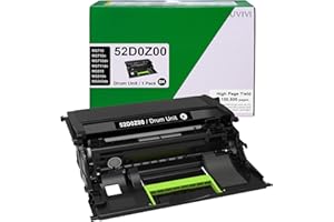 EUVIVI 52D0Z00 Imaging Unit MS810n MS711dn Drum Unit Compatible for Lexmark 52D0Z00 Imaging for MS710dn MS711dn MS810n MS810de MS810dn MS810dtn MS811dn MS811dtn MS812de MS812dn MS812dtn Printer