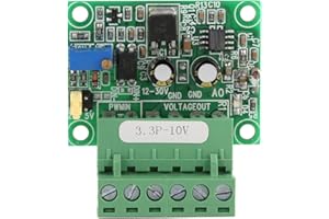 Nurnesy 3.3V PWM Signal to 0-10V Voltage Converter DA Digital Analog PLC Module