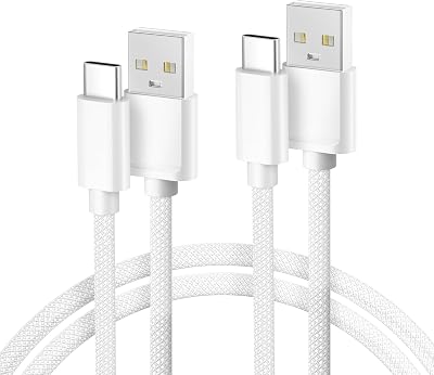 USB C Charger Cable 3M 2 Pack Long Fast Charge Dual USB C