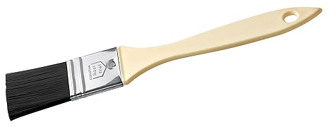 Zenker Teflon®-Backpinsel 21 cm PATISSERIE, Pinsel zum Kochen und Backen, Ideal zum Einfetten und Glasieren, (Farbe: Schwarz/