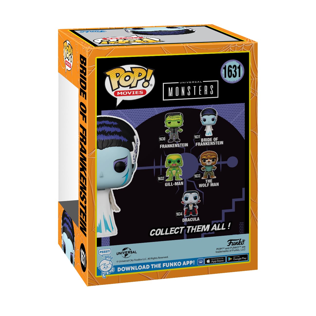 Funko POP!​ Movies: Universal Monsters – Bride of Frankenstein of Frank - Collectable Vinyl Figure - Gift Idea - Official Merchandise - for Kids & Adults - Horror Fans