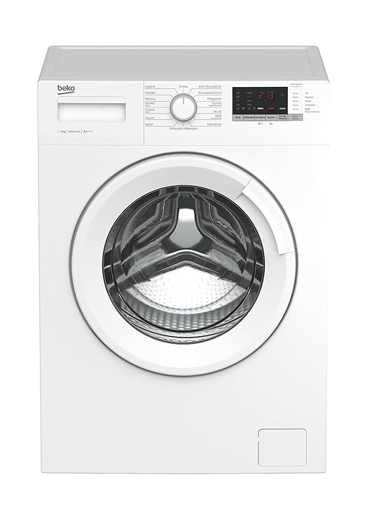 Beko WML 71433 NP Waschmaschine Frontlader / 7kg / A+++ / 1400 UpM / Mengenautomatik / weiß / Pet Hair Removal / 15 Programme