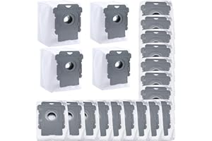 NautDuty 20 pack Replacement Vacuum Bags Compatible with i7, i7+, i8, i8+, i3, i3+, i4, i4+, i1+, i6, i6+, j7, j7+, s9, s9 Plus Bags Bulk Bin Bags Automatic Dirt Disposal Bags