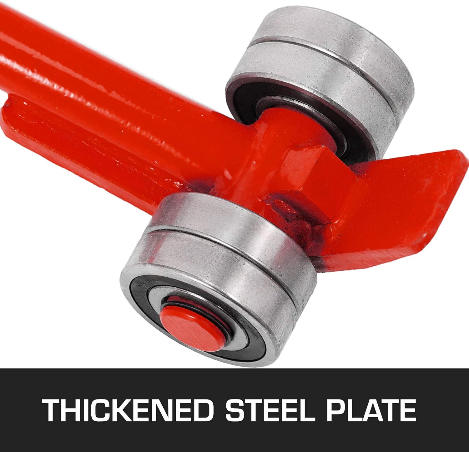 Bestequip 3t Prylever Bar 6600 Lbs Capacity Steel Pry Lever Bar Heavy Duty With Wheels Prylever With 5ft Length Handle Lightweight And Portable Easy To Store And Transport Pack Of 2 Amazon Com