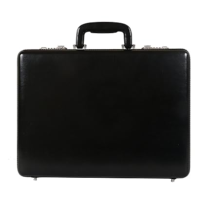 Zordan Leather Briefcase Bag Cum Office File Bag for Men Expandable Made in Faux Leather