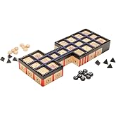 RNK Gaming The Royal Game of Ur Board Game for 2 Players | Ancient Strategy Board Game, Fast-Paced and Easy to Learn, Over 4500 Years Old
