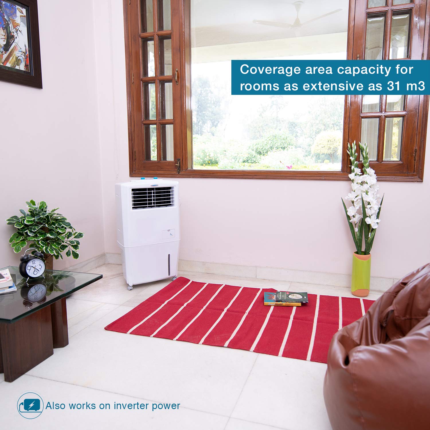 symphony ninja 27 ltrs air cooler