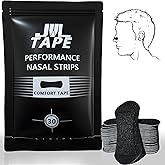 JWLTAPE Nasal Strips for Breathing - Extra Strength Nose Strips for Snoring Support - Sweat-Resistant & Wide Fit for Sleeping & Athletic Performance, 1 month's Supply