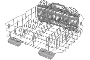 UPGRADED WD28X26099 Dishwasher Lower Rack Compatible with GE Dishwasher Rack Replacement,WD28X34744 WD28X10346 Ge Bottom Rack
