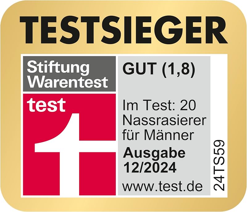 Fusion 5 Rasierer Herren, Metall, Schwarz