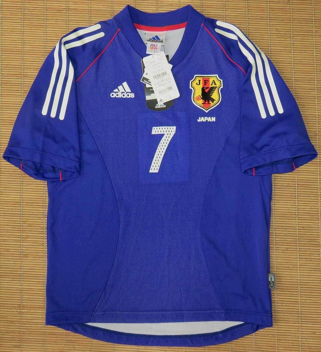 Amazon Co Jp 正規品 02日本代表 7中田 英寿ベルマーレ平塚 ペルージャ Asローマ パルマ フィオレンティーナ 湘南 ホーム用 半袖 ユニフォーム ホビー