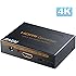 HDMI Audio Splitter Extractor, EAKAI 4K HDMI zu HDMI + Optical/Toslink/SPDIF + analog L/R Stereo Audio Konverter