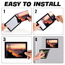 STTMGN Magnetic Picture Frames with Black