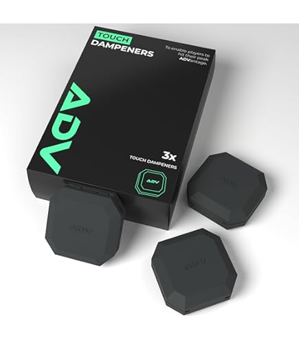 Amazon.com : Tourna O Damp Set of 2 Vibration Dampeners, White (Pack of 4)  : Sports & Outdoors