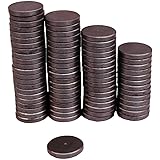 Creative Hobbies Ceramic Industrial Magnets - 1 Inch (25mm) Round Disc - Ferrite Magnets Bulk for Crafts, Science, Refrigerat