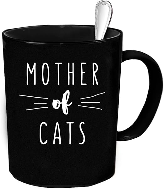 mother of cats mug