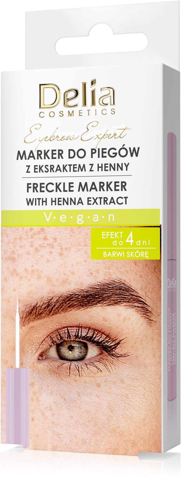 Delia Cosmetics โ Freckle Marker โ Easy to use โ Precise โ Vegan formula โ Natural look โ Make-up trends โ Lasts up to 4 days โ 4ml