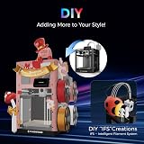 Flashforge Adventurer 5X 3D Printer Multi-Color Full Auto Leveling 220x220x220 view 2