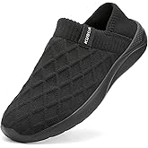 KUBUA Mens Womens Slippers Indoor Lightweight House Shoes Outdoor Breathable Slip on Loafers