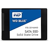Western Digital 1TB WD Blue 3D NAND Internal PC SSD - SATA III 6 Gb/s, 2.5"/7mm, Up to 560 MB/s - WDS100T2B0A