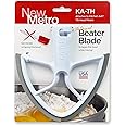 New Metro KA-TH Original Beater Blade Works w/ KitchenAid 4.5 - 5 Qt Tilt-Head Stand Mixers, Grey