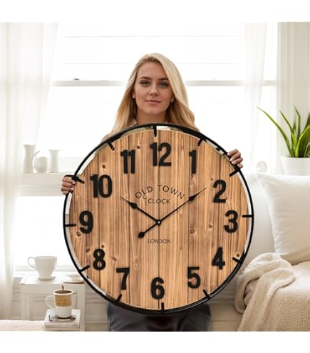 Amazon.com: CATROX Jones & Hendriks Triangle Wall Clock, Roman