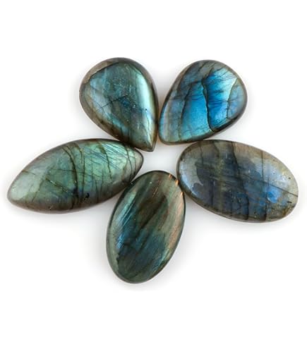 Cabujón Ovalado De 40x29 Mm, Pedras Precosas De Granto Negro