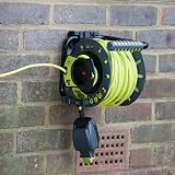 Masterplug Pro-XT Reverse Open Cable Reel 25m IP54 Socket 3m Lead Green view 6