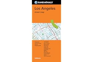 Rand McNally Folded Map: Los Angeles Street Map (Red Cover)