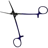 Prestige Medical Colormate Stainless Steel Kelly Forceps, Royal