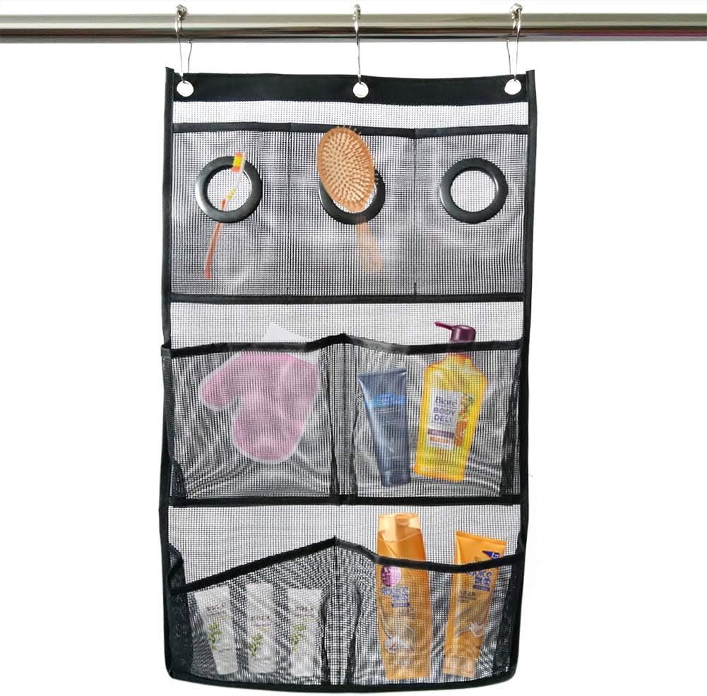 Amazon Com Biback Dry Hanging Mesh Shower Caddy Bath Organizer