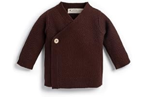 Monica + Andy Lucky Baby Cardigan, 100% Organic Baby Clothes for Girls & Boys, Sizes for Preemie, Newborn, & Infant