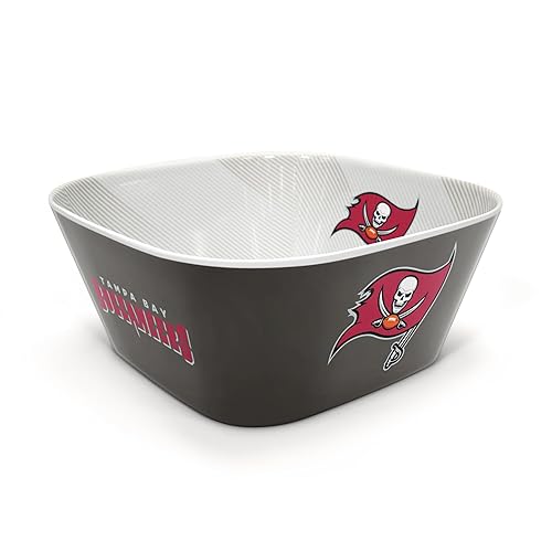 YouTheFan NFL Tampa Bay Buccaneers Large Party Bowl