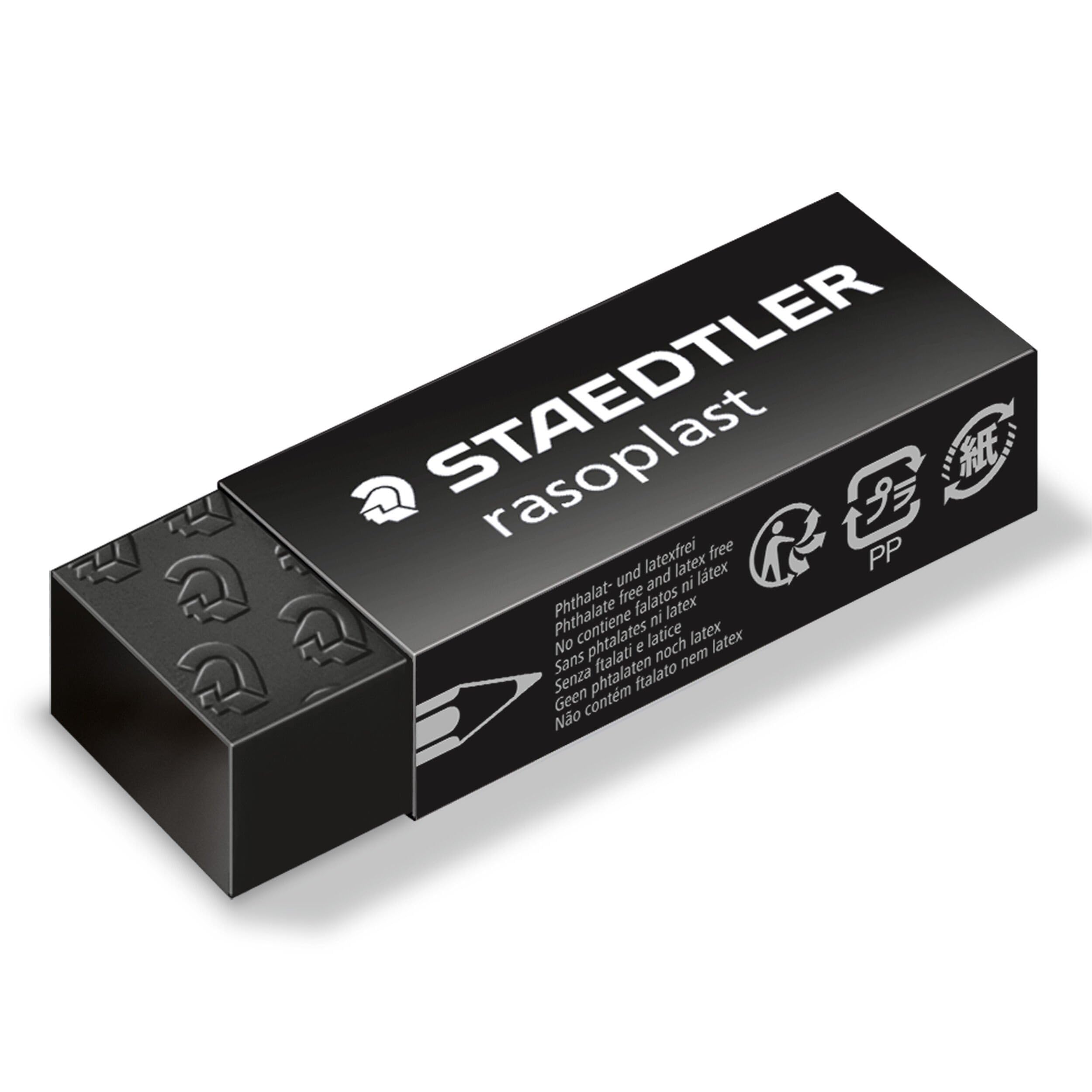 Staedtler Rasoplast 526B20-9 Eraser - Black (Pack of 20)