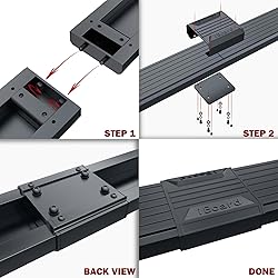 APS Wheel to Wheel Side Steps 5in Compatible with
