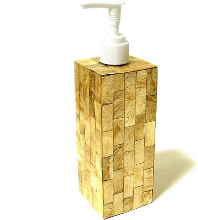 Amazon Co Jp シェルのハンドソープボトル ゴールド おしゃれな ソープボトル エスニック インテリア 並行輸入品 ドラッグストア
