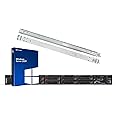 Lenovo ThinkSystem SR250 Rack Server Bundle with Rail Kit, Windows Server 2019, Intel Xeon E-2136 6-Core 3.3GHz, 128GB DDR4, 8TB SSD, RAID