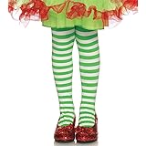 Girls Green And White Striped Tights Desertcart Seychelles