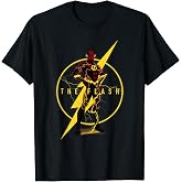 DC Comics Justice League The Flash Lightning Bolt Poster T-Shirt
