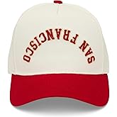 Funky Junque Upside Down City Trucker Hat for Men and Women – Unisex 3D Embroidered Gameday Baseball Cap, Retro Snapback Hats