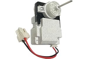 XIATNNXAA 5304532557 Refrigerator Condenser Fan Motor Replacement for Electrolux Frigidaire Fridge 242077707 AP7194947 21584846 PS16745551 FDQJ18EL2F A18234402 Evaporator Fan Motor FRSS2323AD2 FRSS2623AB3