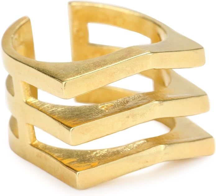 TomTom Jewelry "Future 70's" 18k GoldPlated Chevron Mini