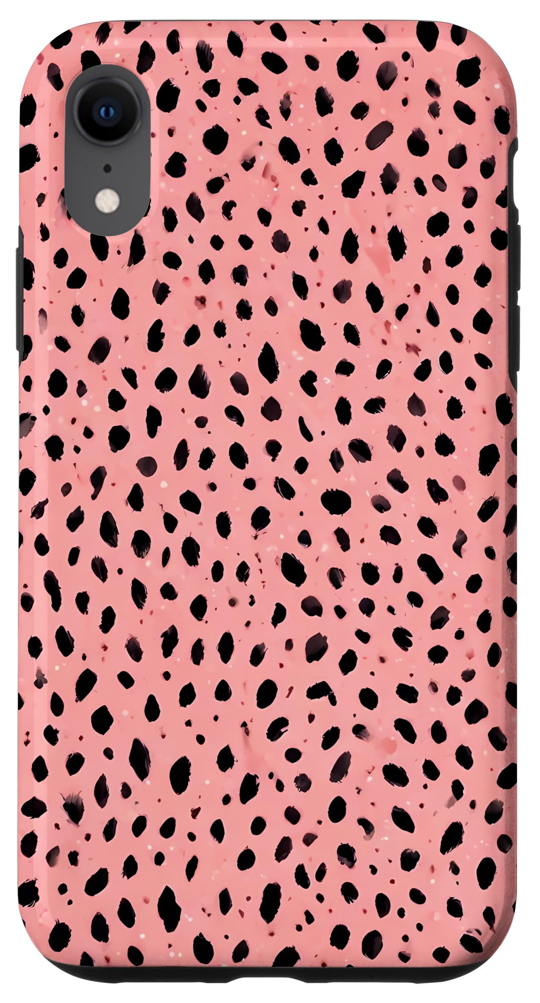 iPhone XR Pink Leopard Cheetah Print for Women Case